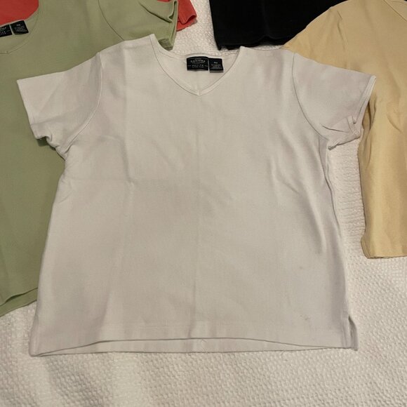 BUNDLE: Petite Medium V-Neck Tshirts - Sonoma Petite Brand - Picture 4 of 10